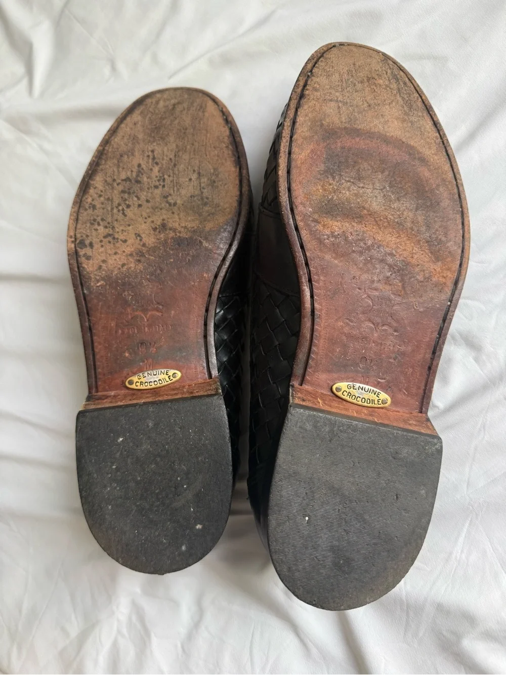Men's Two-Tone Black & Brown Tassel Loafers